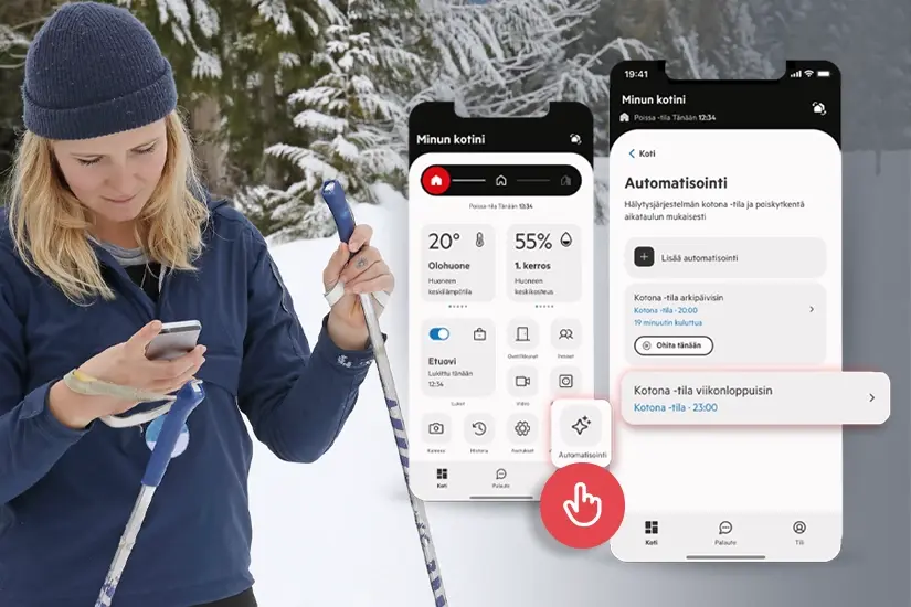 Tutustu Sector Alarmin sovelluksen arkea helpottaviin ominaisuuksiin!